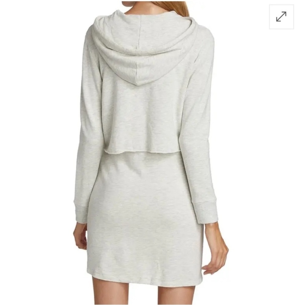 MONROW Double Layer Hoodie Dress - Picture 2 of 10
